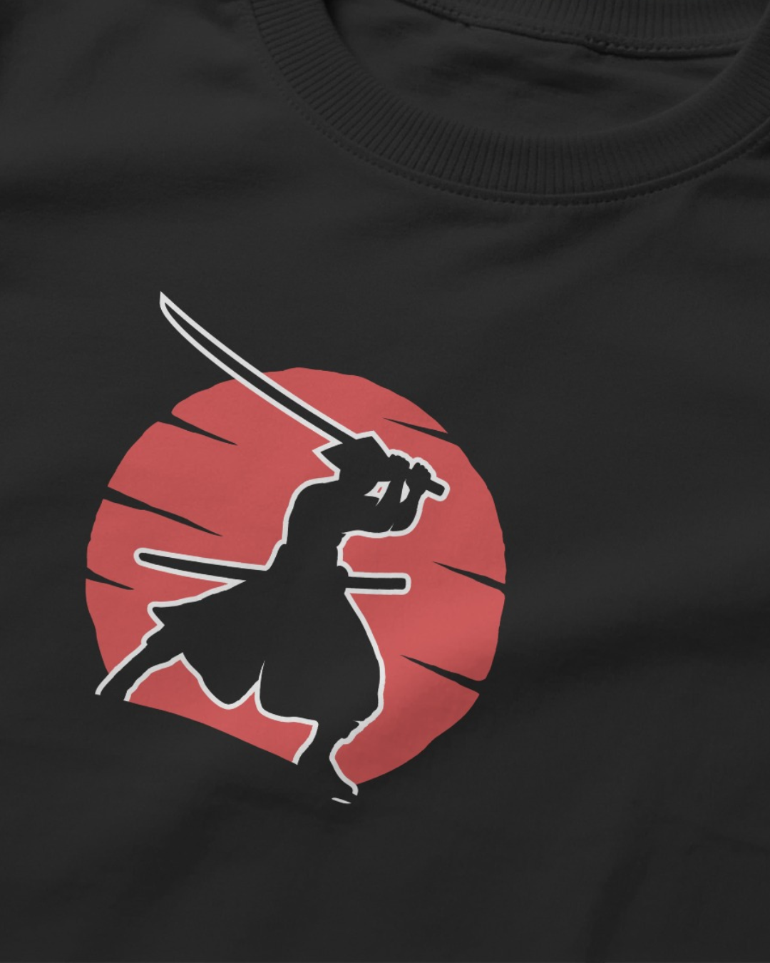 Japanese Samurai | Japanese Unisex Oversized T-Shirt | Civic Bites