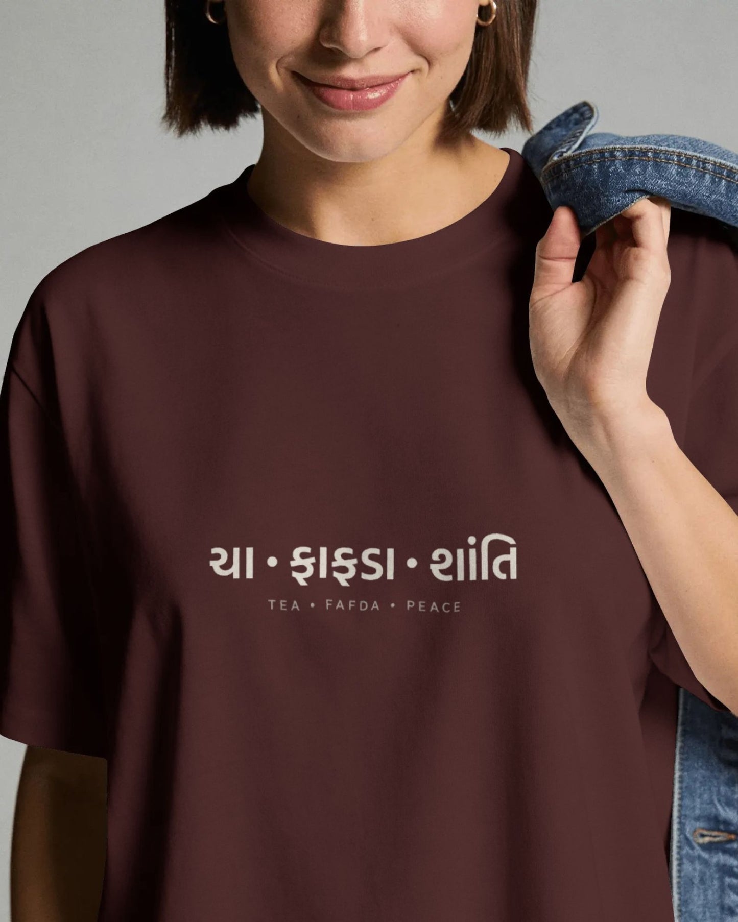 Unisex T-Shirt - Tea.Fafda.Peace