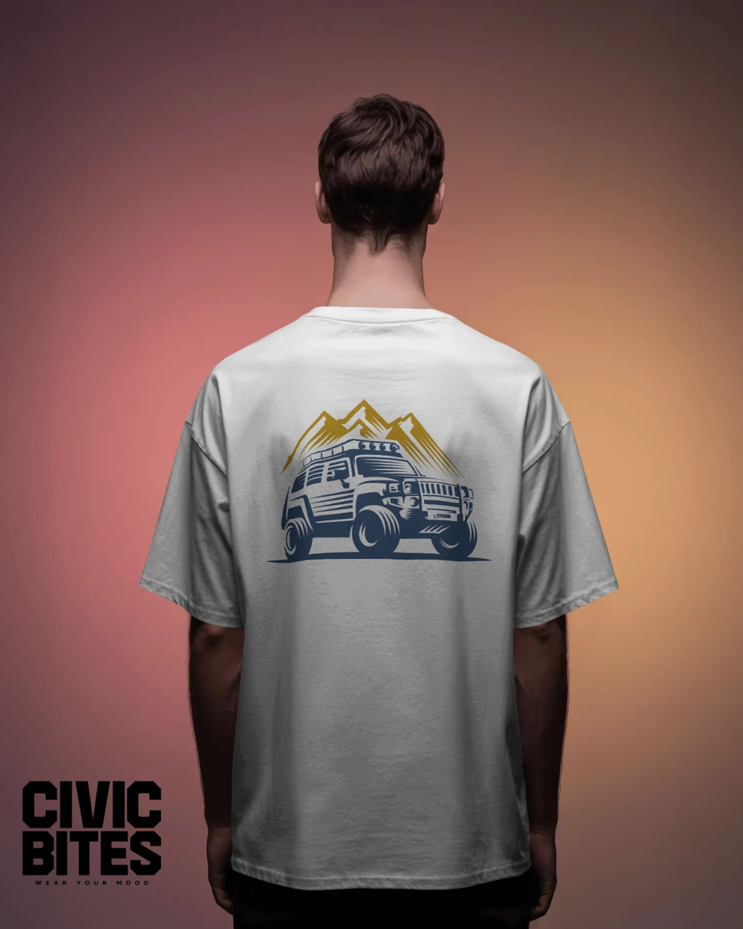 Delhi Se Hu | Unisex Double-Sided Oversized T-Shirt | Civic Bites