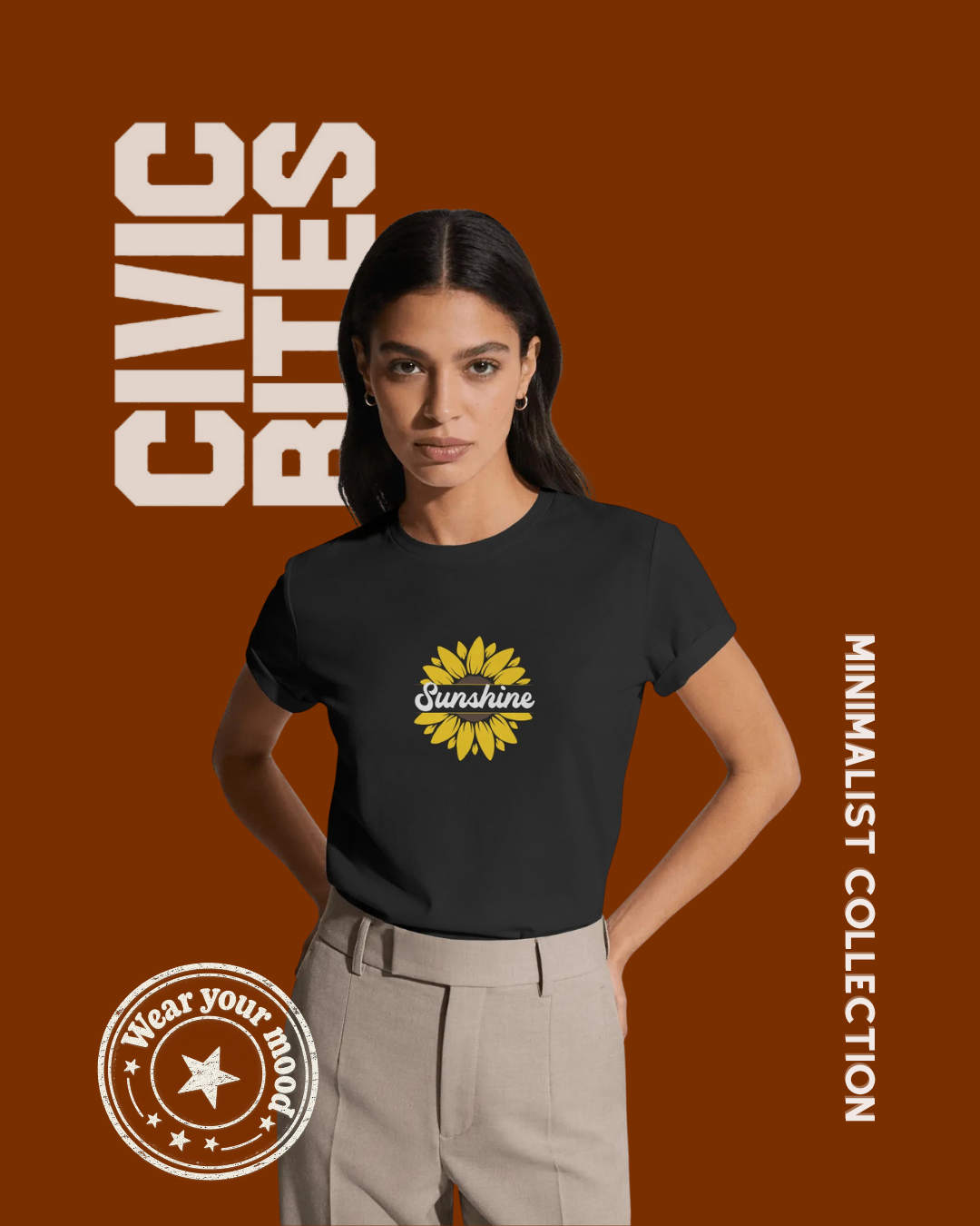 Sunshine Graphic Women's T-shirt | Civic Bites