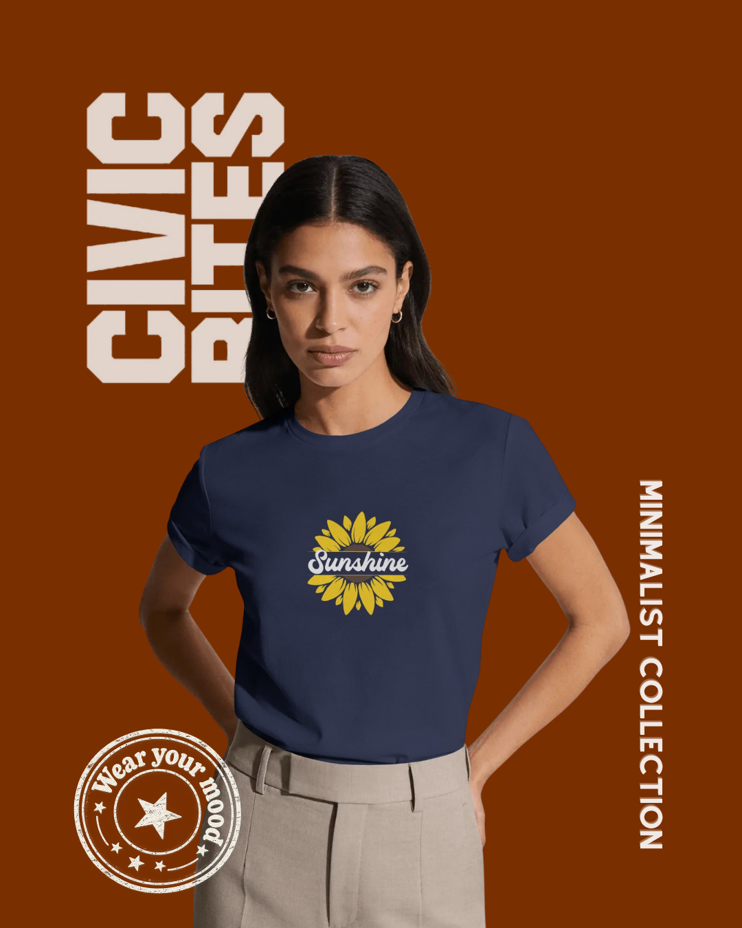Sunshine Graphic Women's T-shirt | Civic Bites