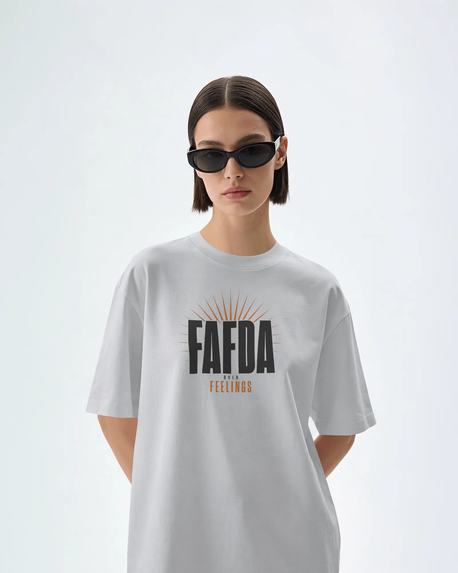  Fafda Over Feelings Gujarati food humour tee, unisex fit