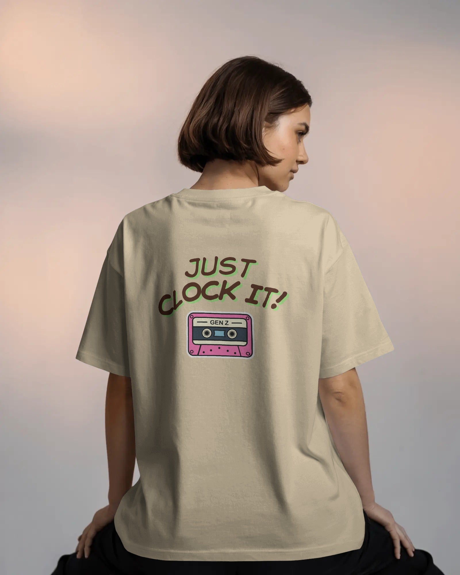 2000s Baby | Women's Double-Sided Oversized T-Shirt | Civic Bites