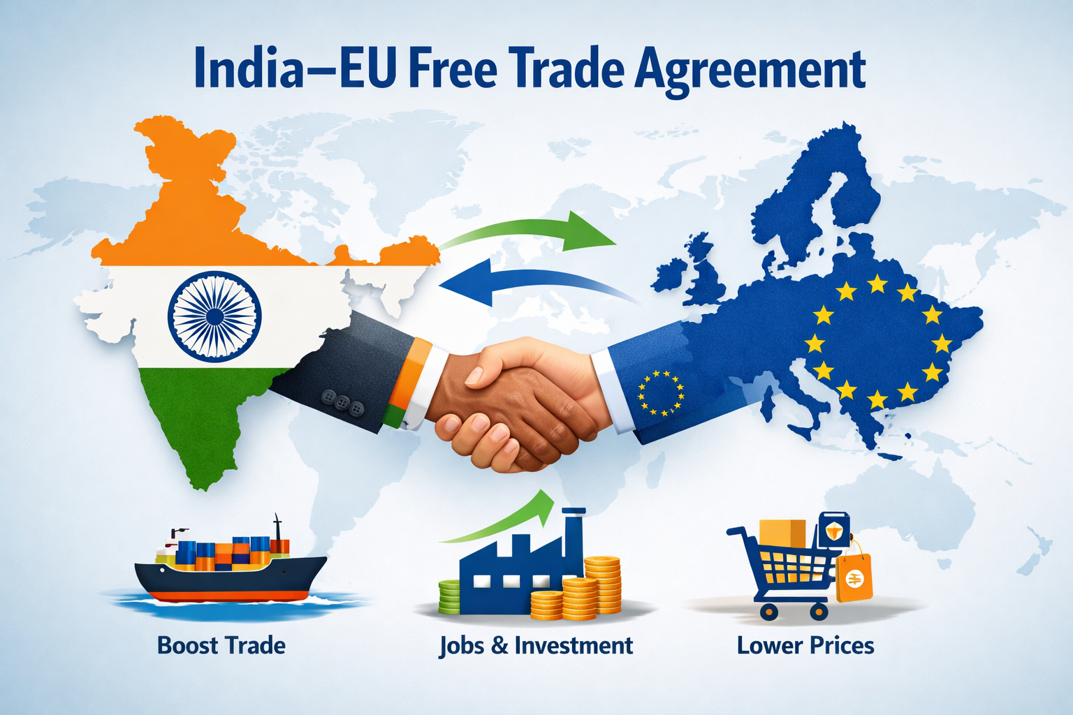 India-EU Free Trade Agreement Explained: What It Means for the Economy and You