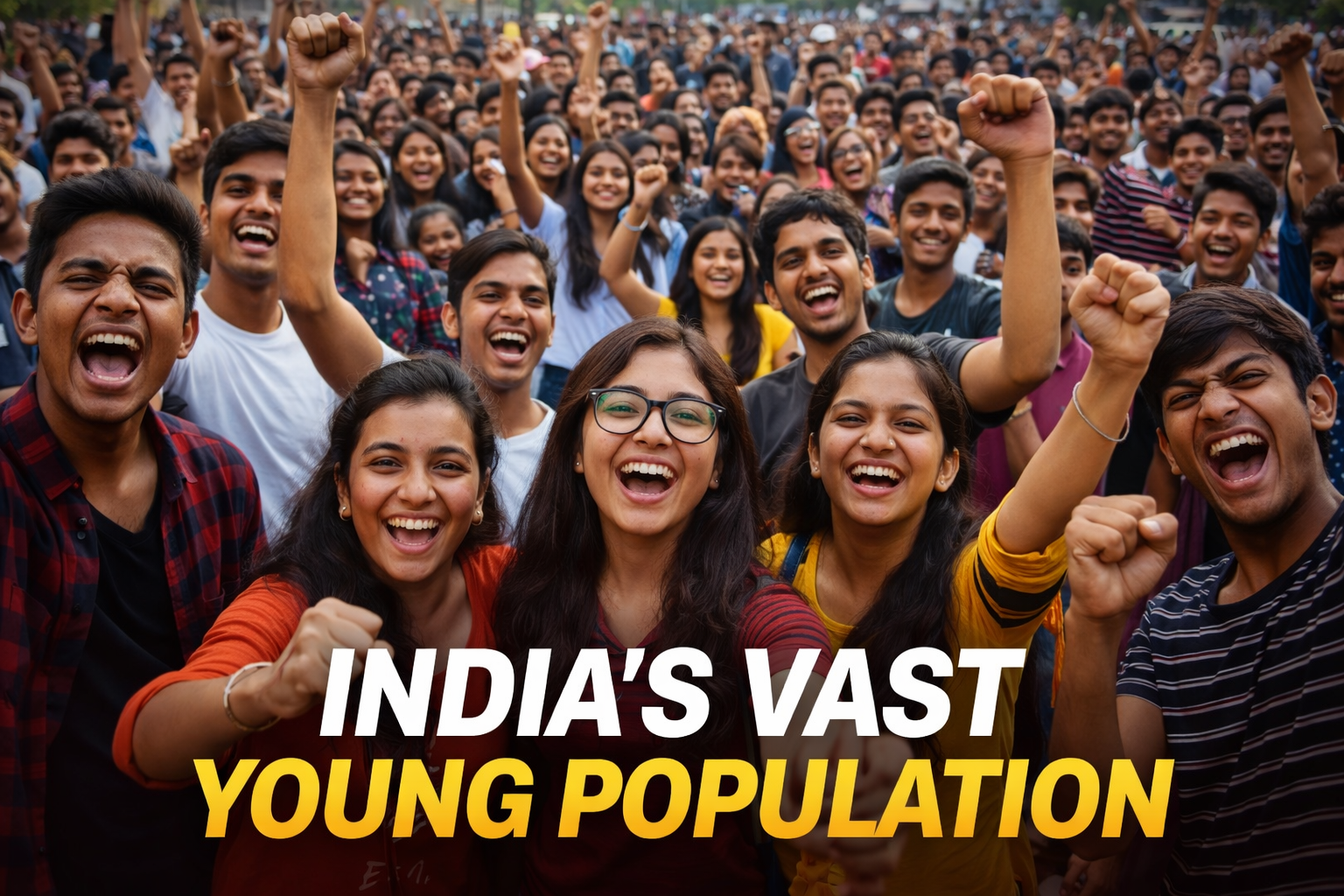India’s Young Population : Promise, Pressure, and the Economy at a Turning Point